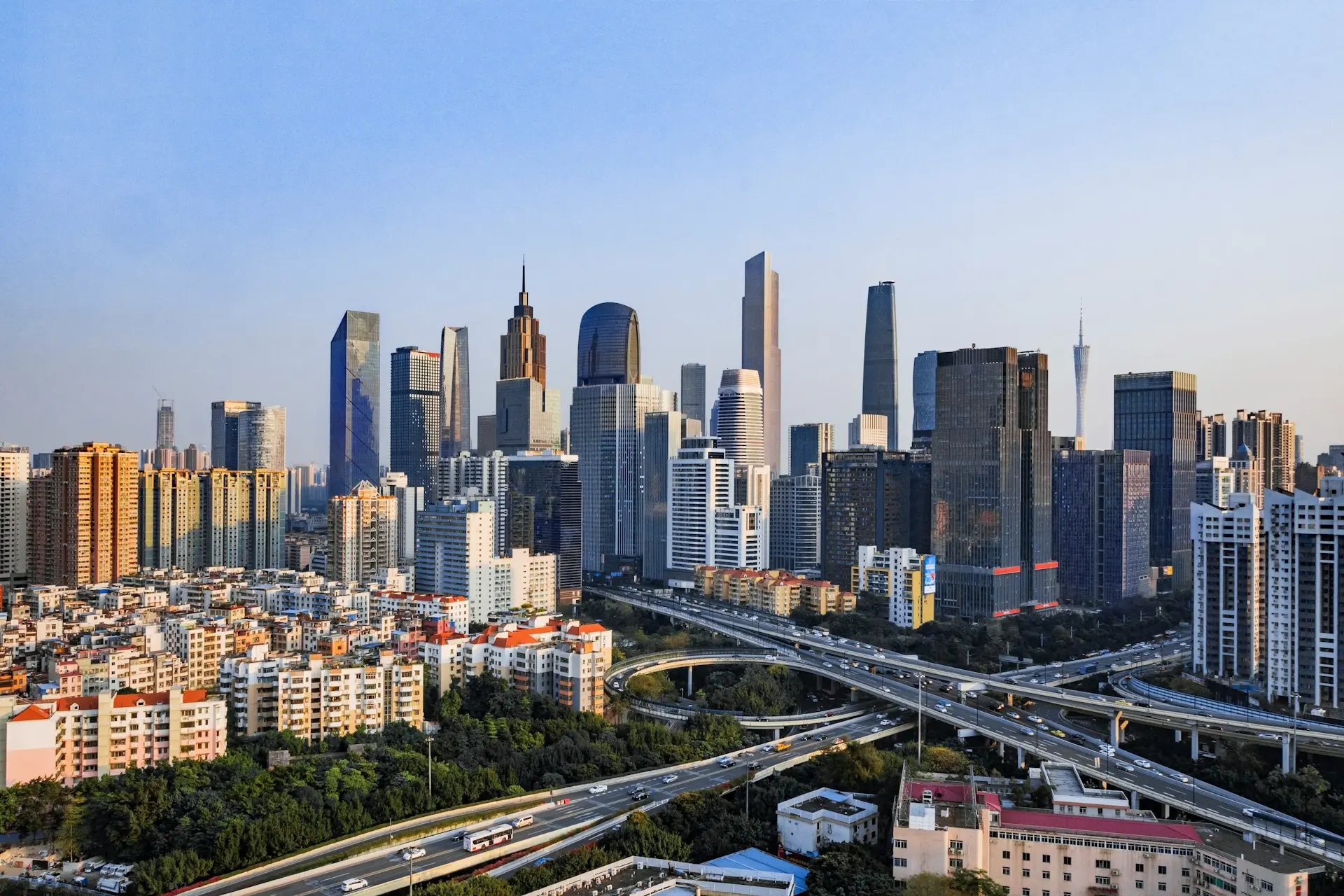 city buildings under blue sky during daytime
