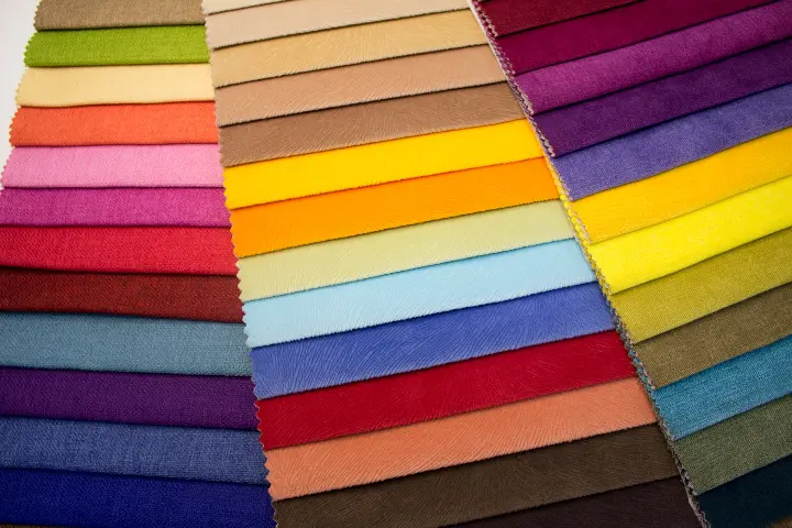 multi colored striped textile 