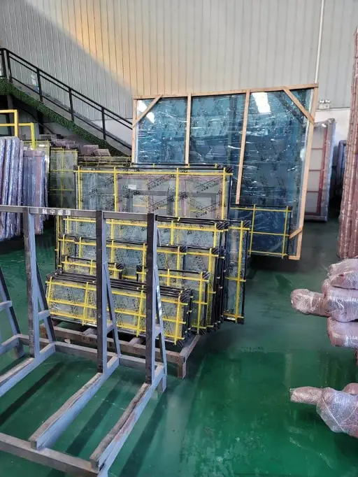 During a Visit to one of our Glass Manufacturers in China