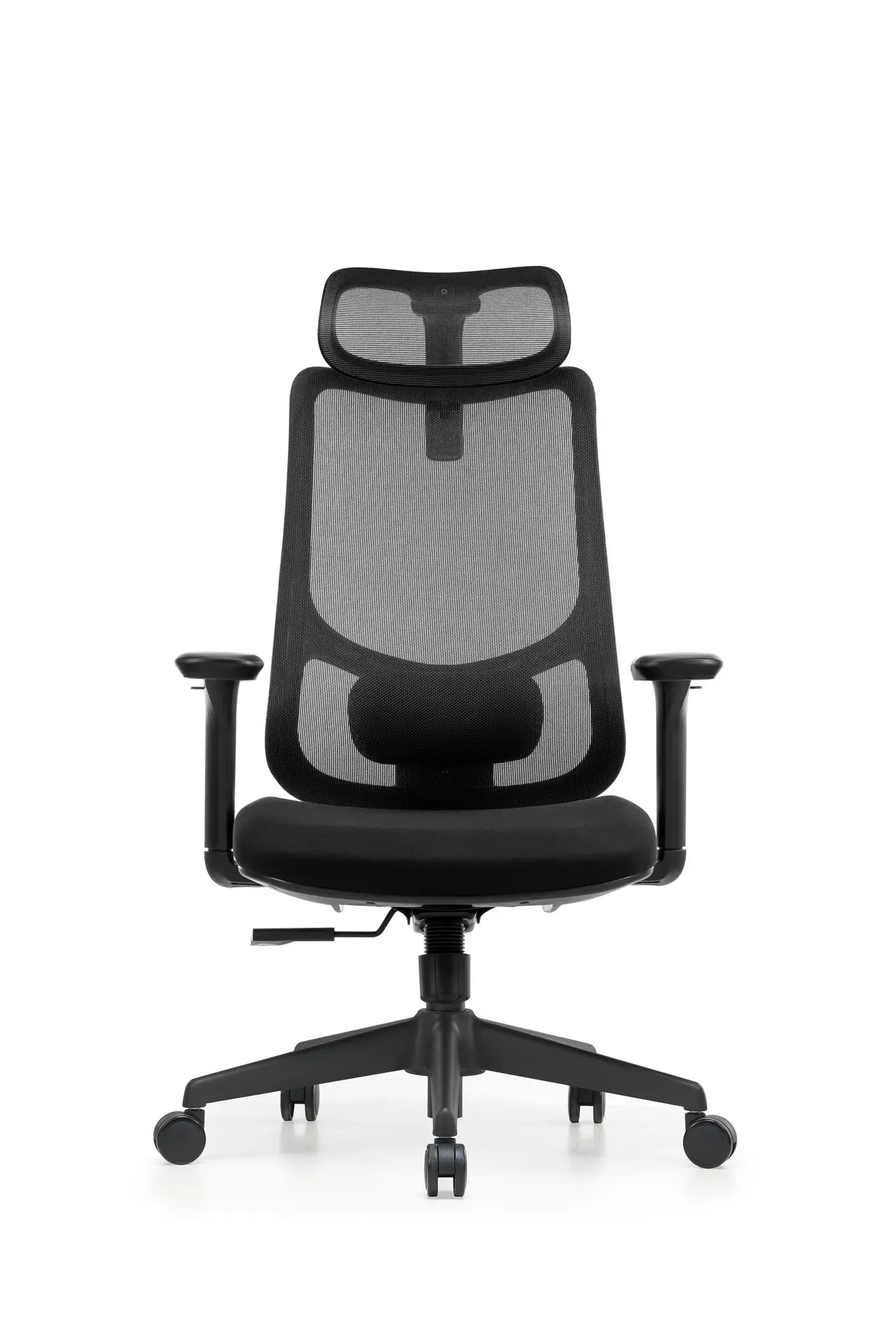 Office Furniture China – Ergonomic Mesh Chair with Headrest Ergonomic mesh office chair with headrest from China for modern workplaces