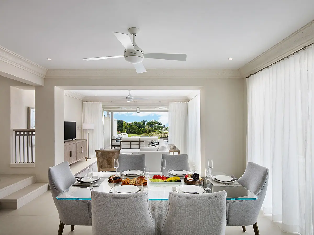 China hotel furniture villa dining and living room interiors