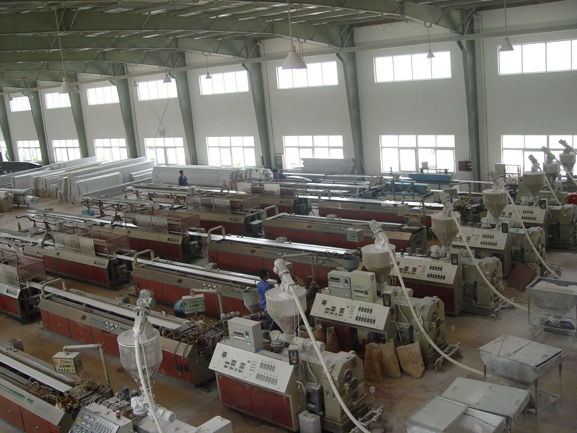 Factory production line in China for large-scale material manufacturing and China material sourcing