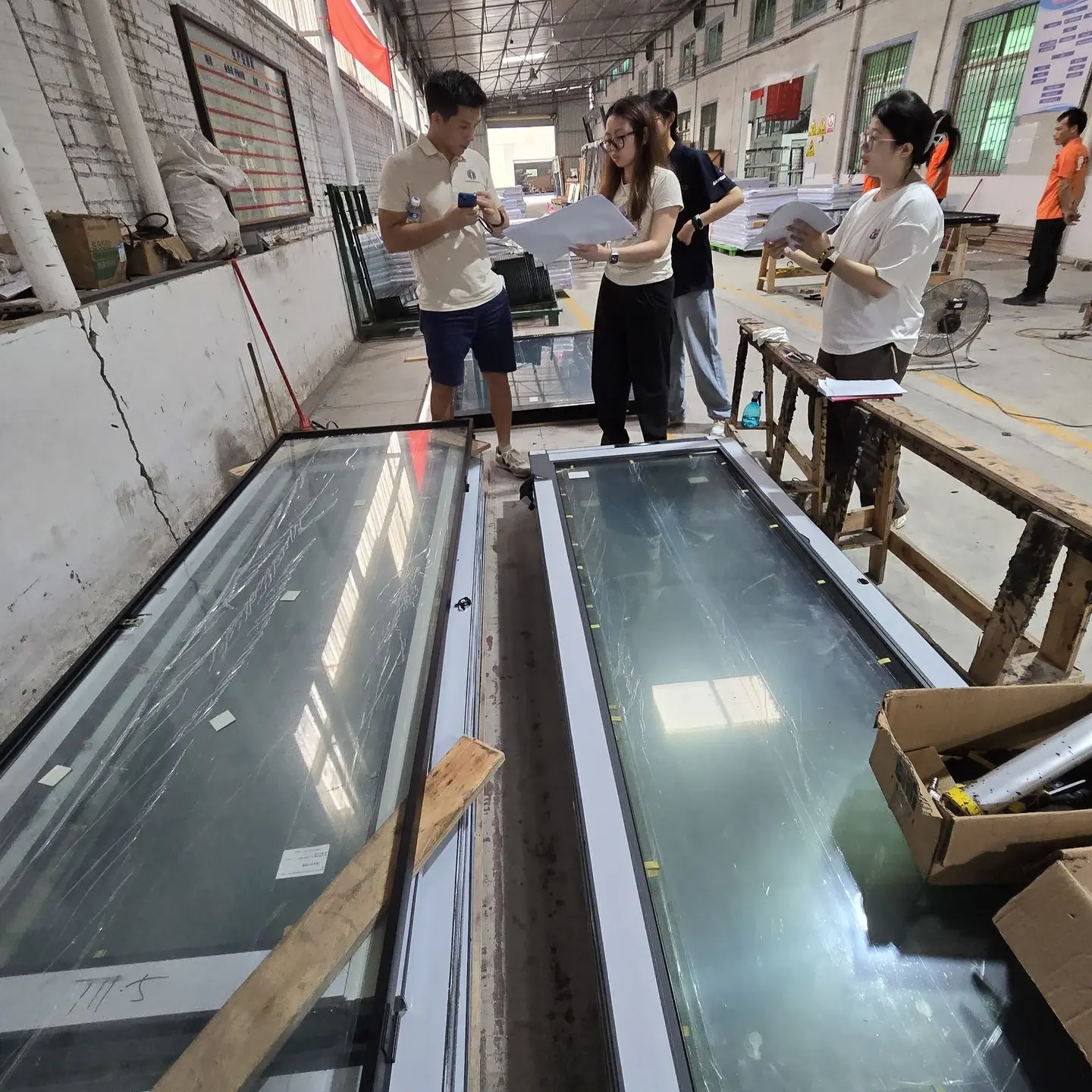 China Windows quality inspection and custom window testing process