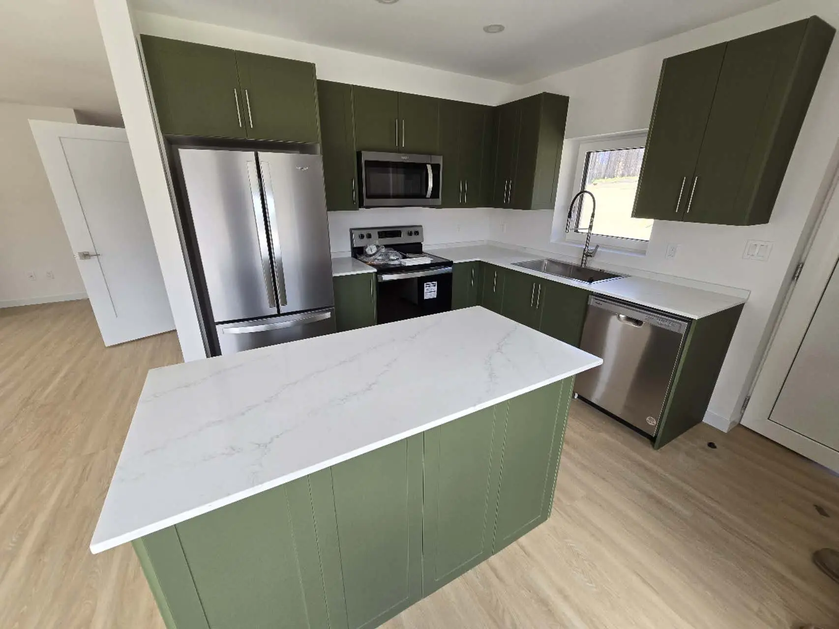 Chinese Millwork Kitchen Cabinets for Canadian Housing Project Chinese millwork kitchen cabinetry for social housing project in Canada