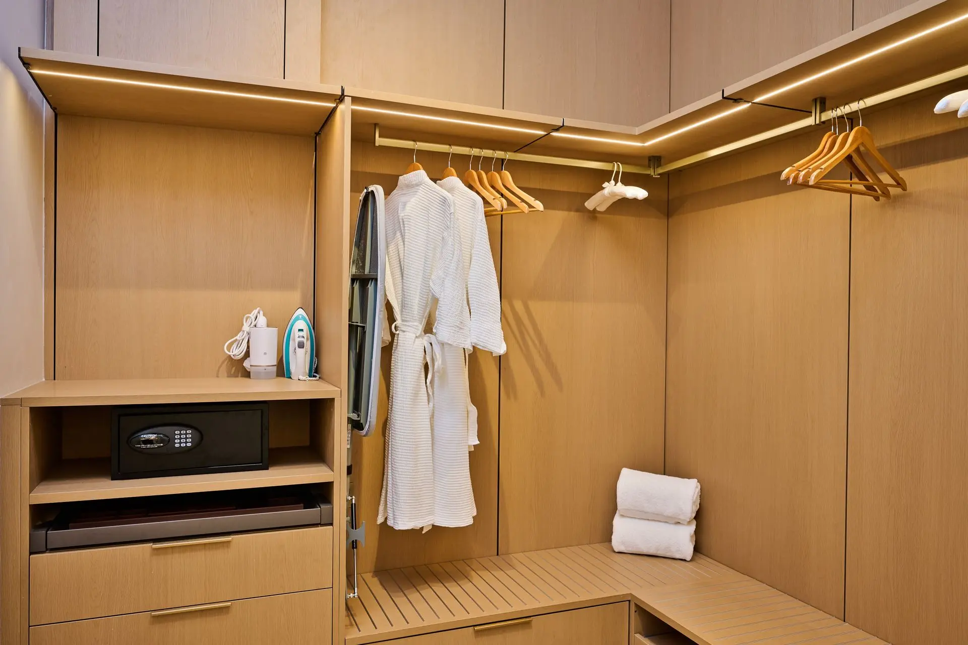 Chinese Millwork Wardrobe and Closet Solutions Chinese millwork custom wardrobe and closet cabinetry for hotel suites
