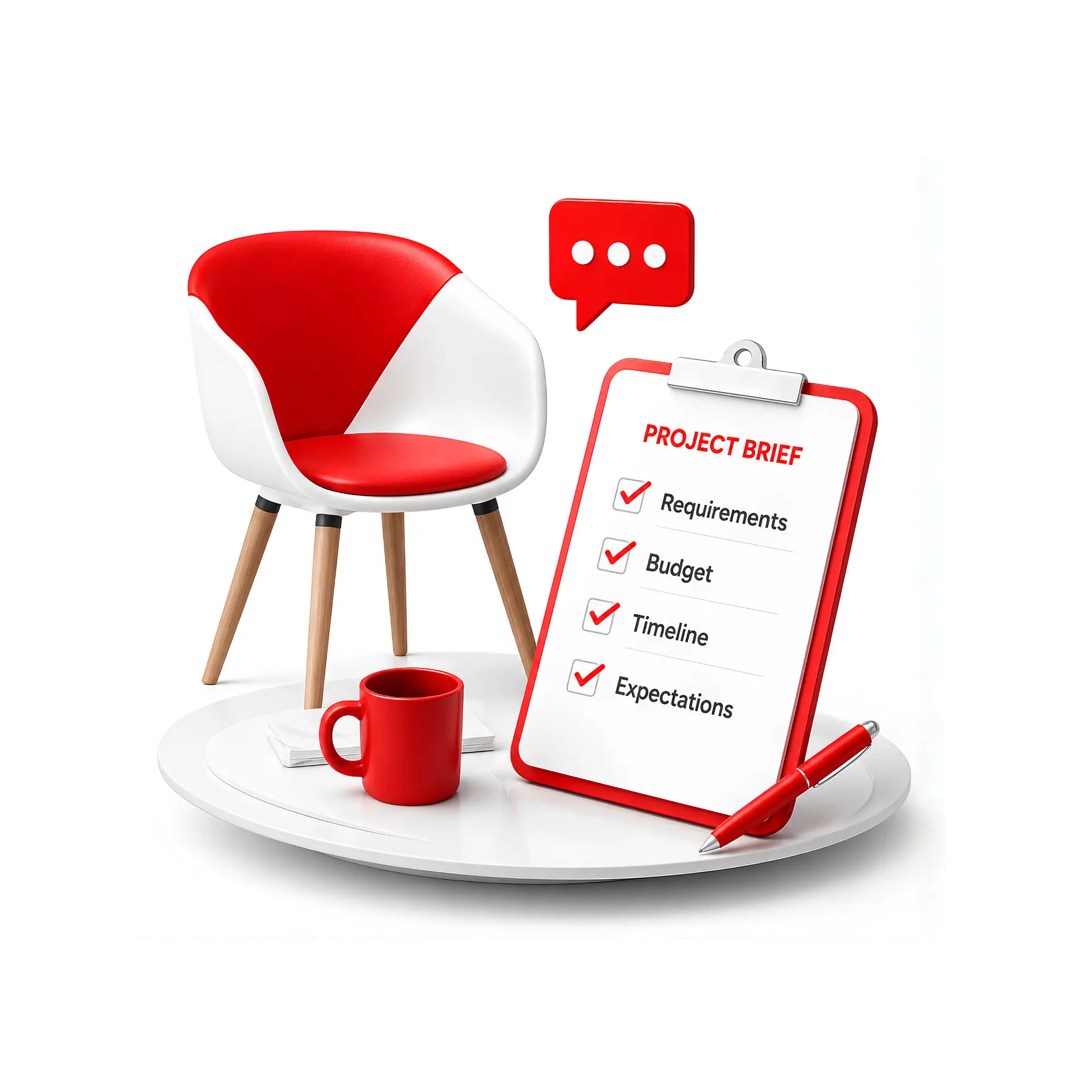 Initial consultation and project brief for outdoor furniture procurement and sourcing from China