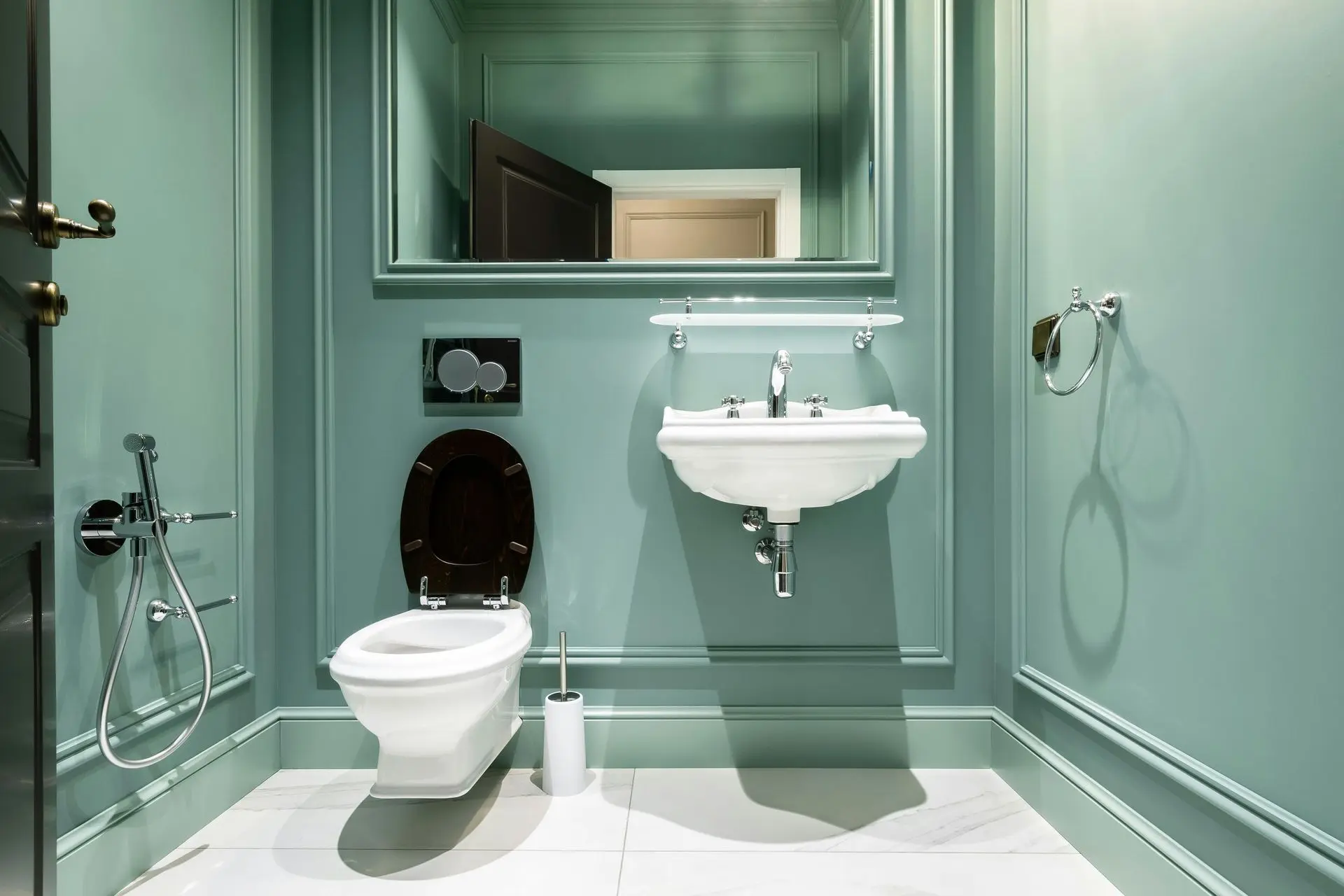 European Sanitary Ware Certification Bathroom in Saint Petersburg Luxury Saint Petersburg bathroom with certified sanitary ware fixtures