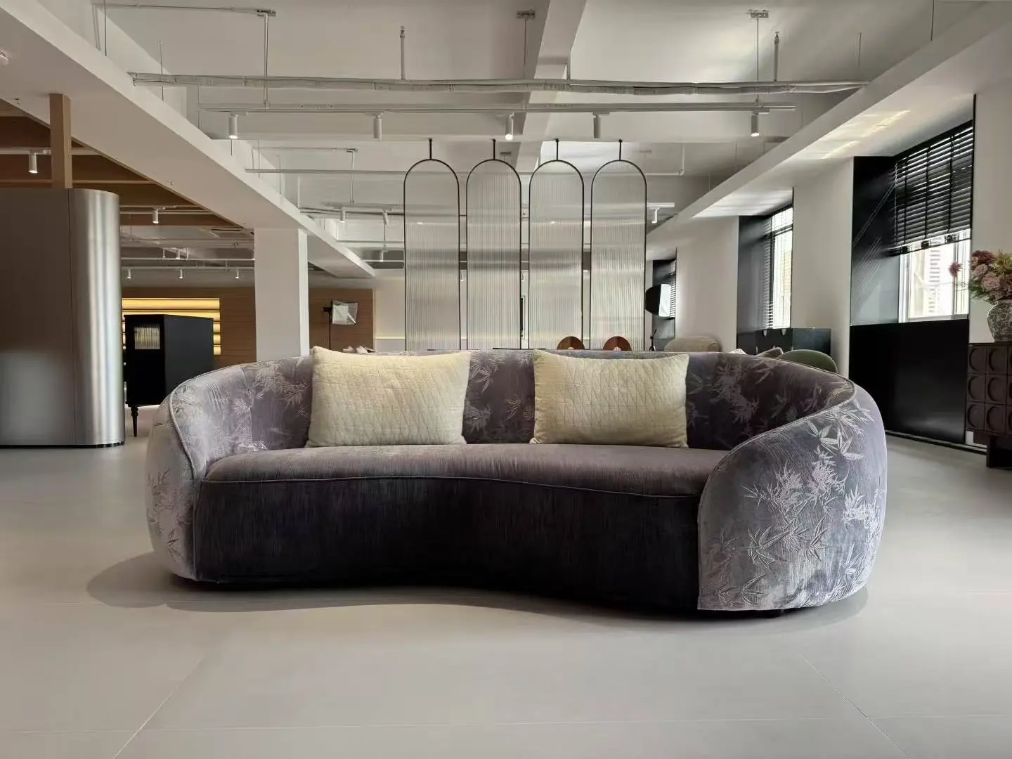 FF&E procurement for villas featuring luxury designer sofa selection and high-end furniture sourcing for premium villa interiors