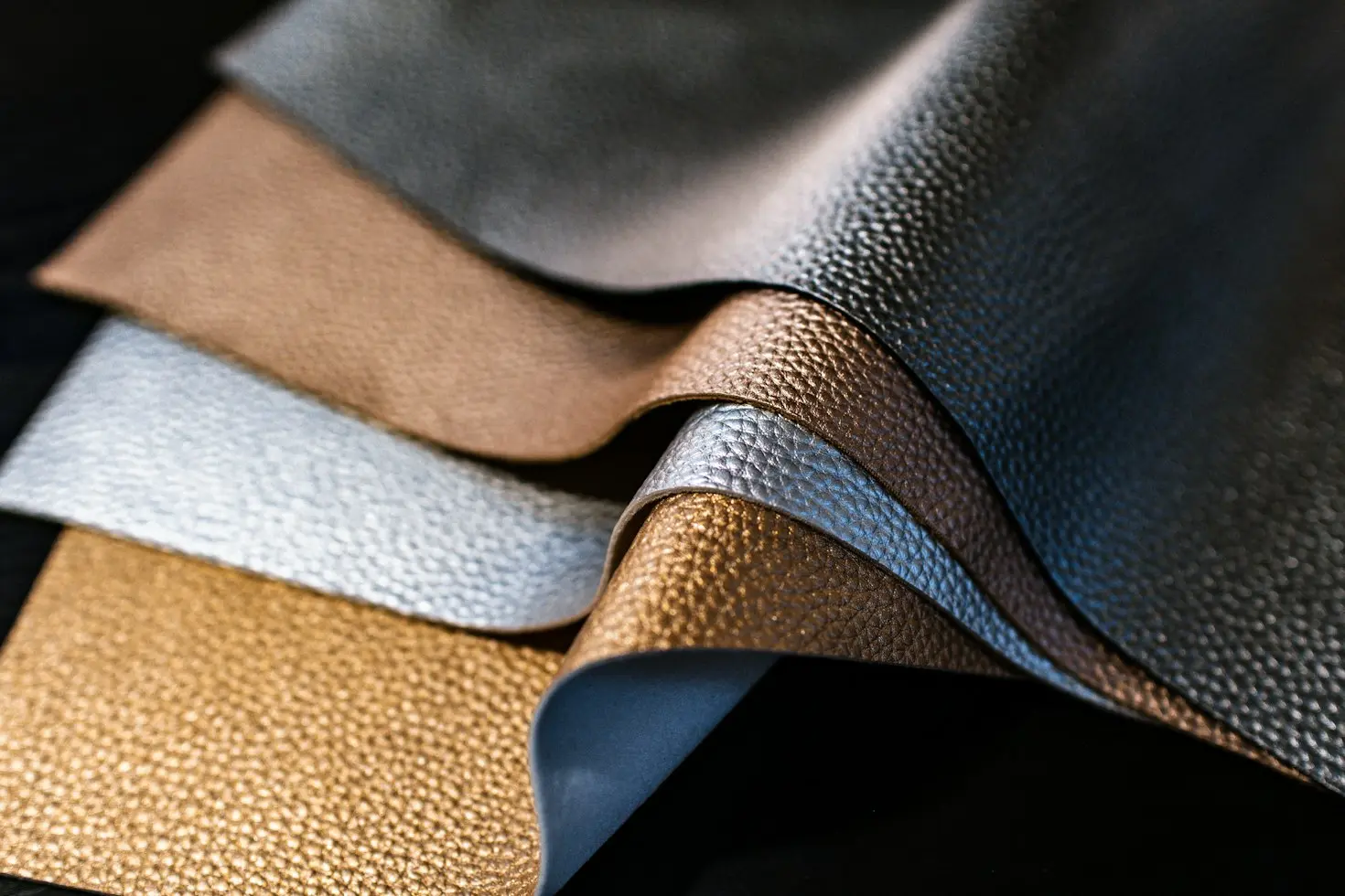 Leather and synthetic materials for private label bag manufacturing