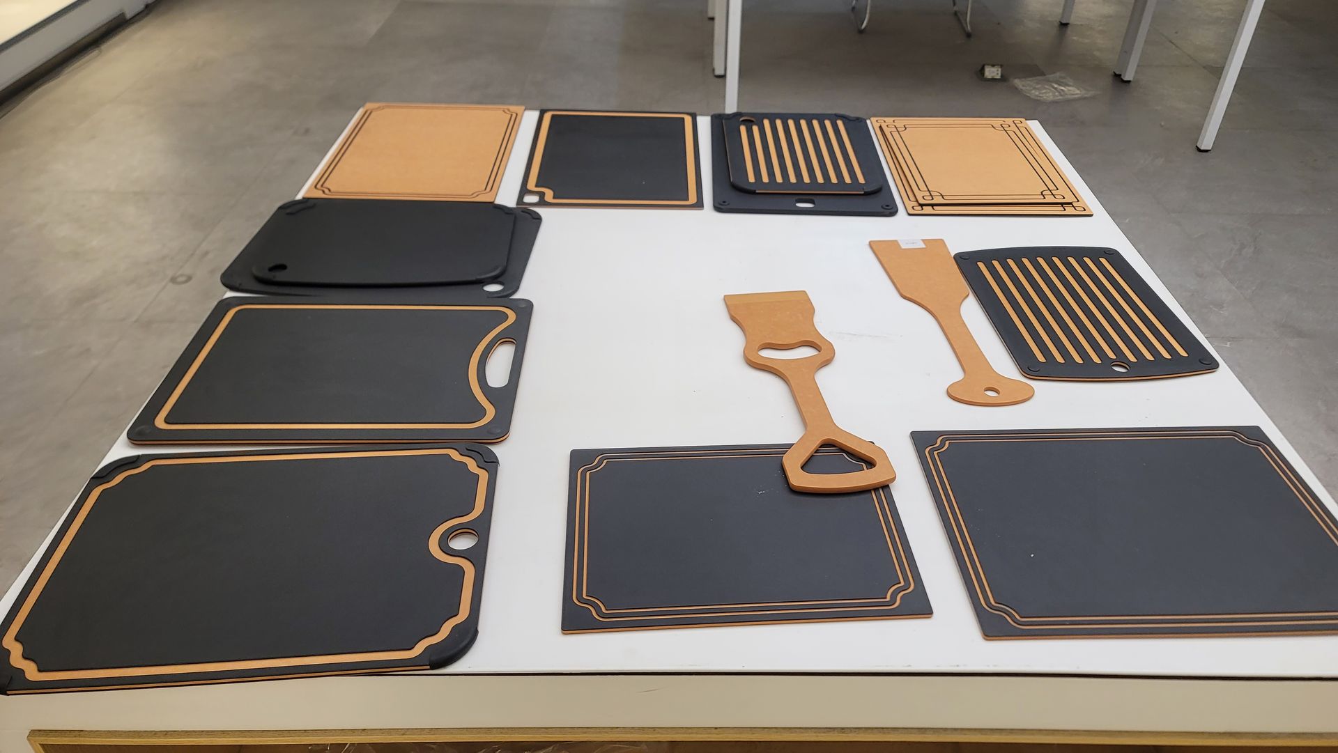 Cutting boards made of wood